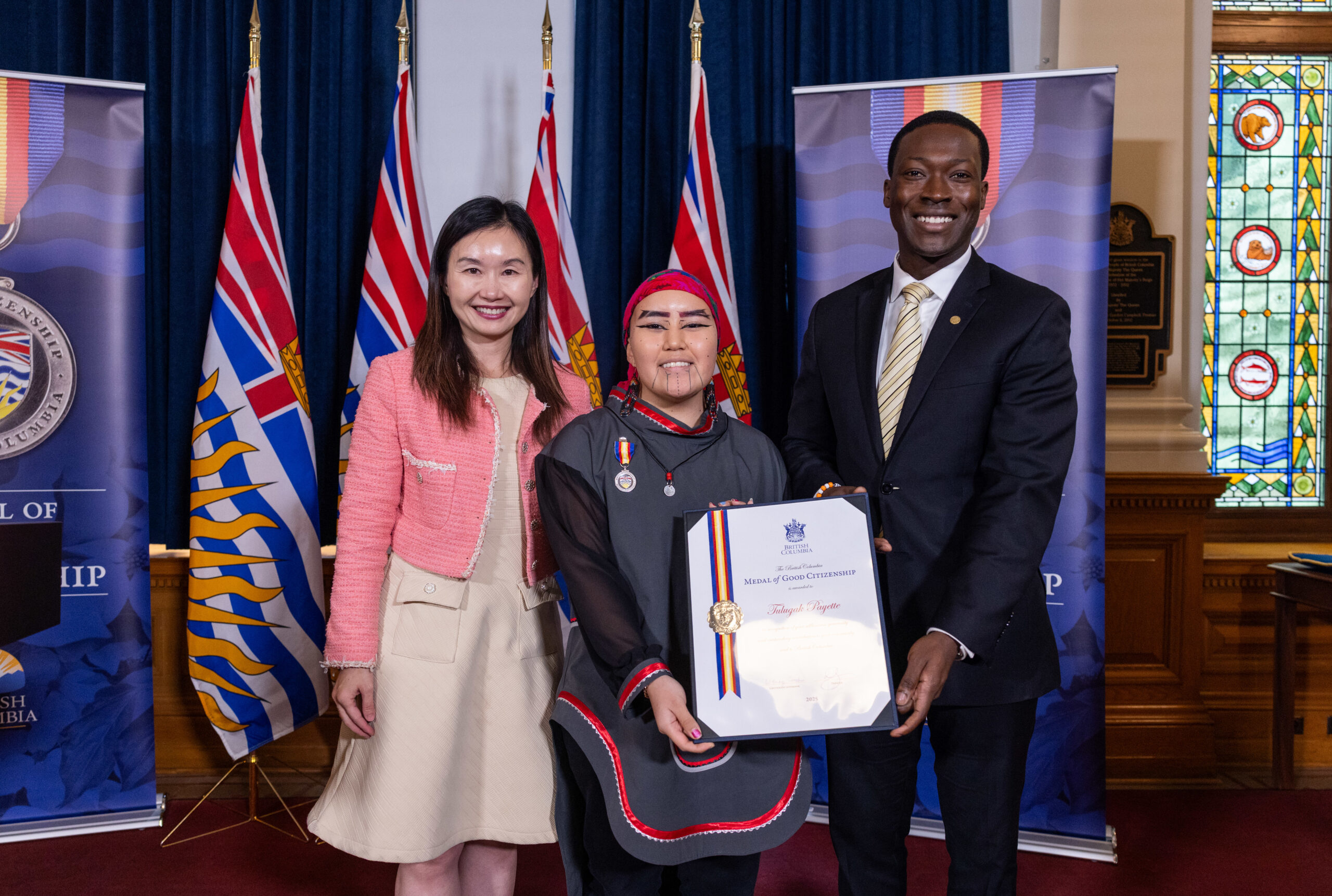 Former NLPS student receives Medal of Good Citizenship