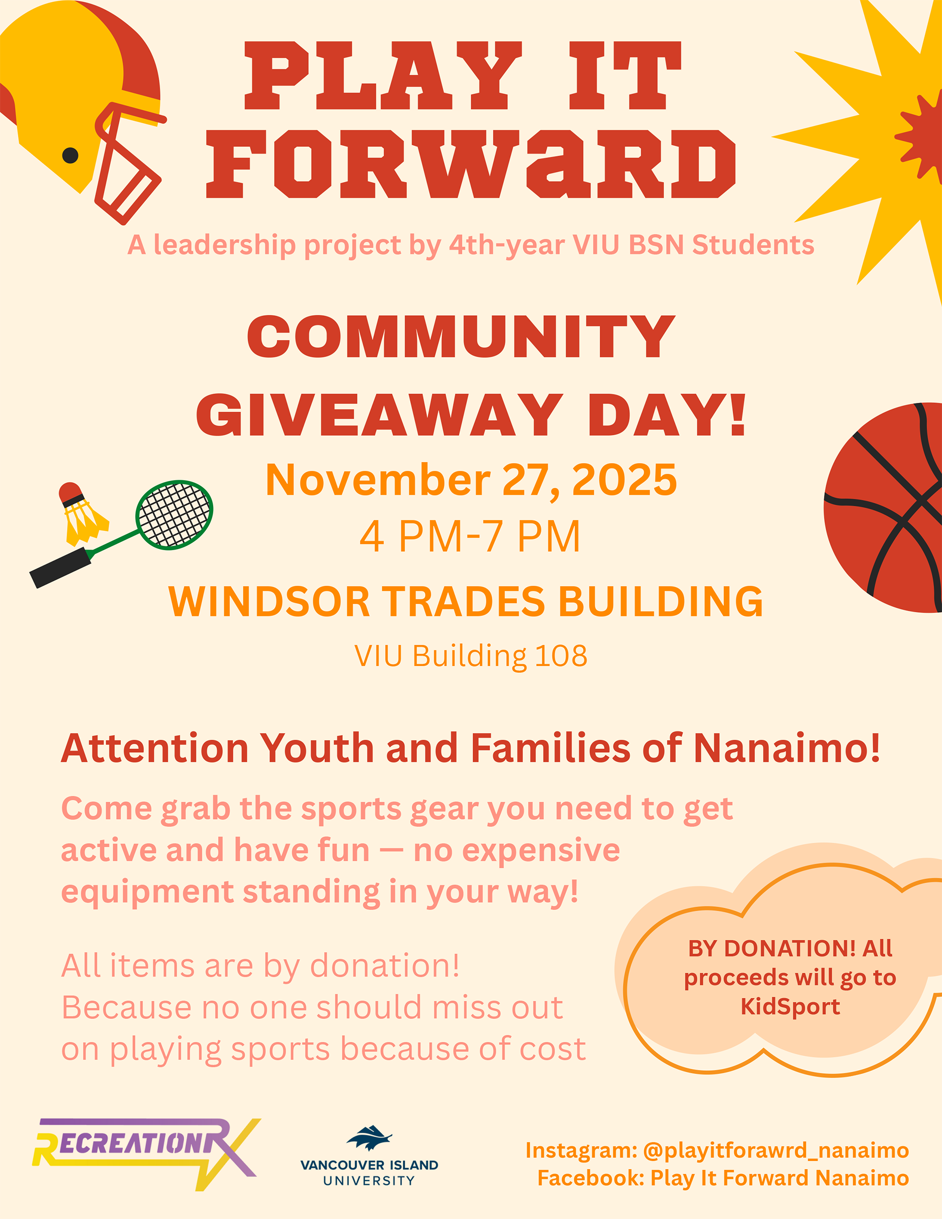 Play it forward giveaway day - November 27, 2025