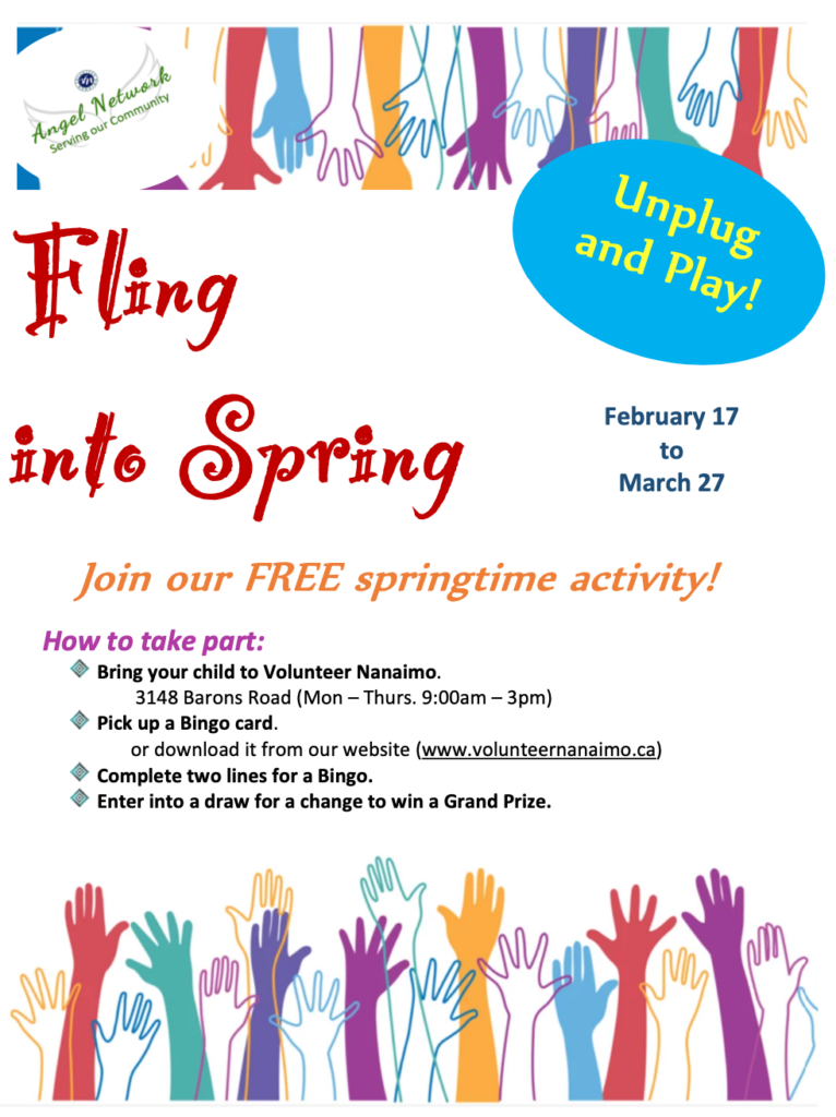 Fling into Spring Bingo Activity