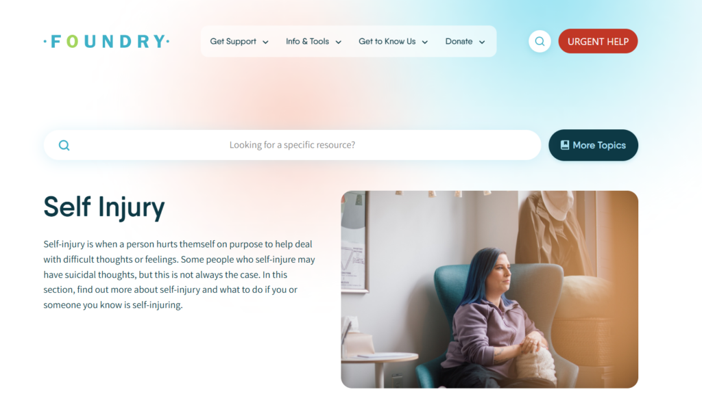 Foundry - self-injury