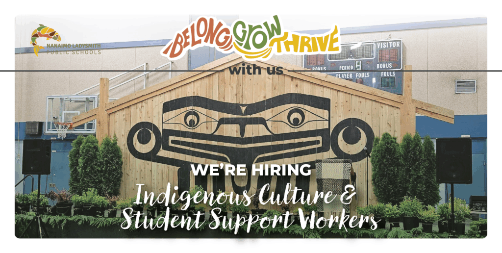 We're Hiring Indigenous Culture and student support workers