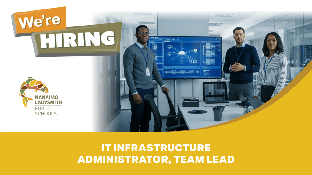 We're hiring - IT infrastructure administrator, Team lead