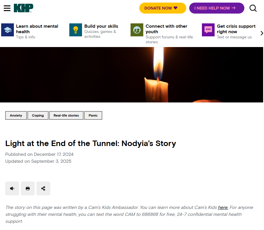 Clip from Nodyia's Story
