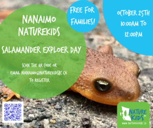 Nanaimo Naturekids Nature Day October 25