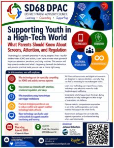 SD68 DPAC: Supporting Youth in a High-Tech World