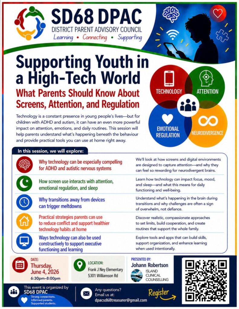 SD68 DPAC: Supporting Youth in a High-Tech World